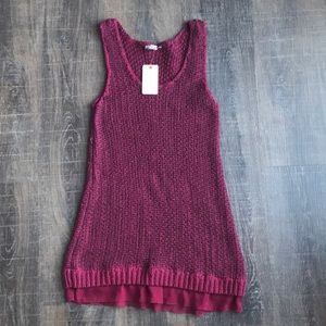Lucky Brand sleeveless knit top
